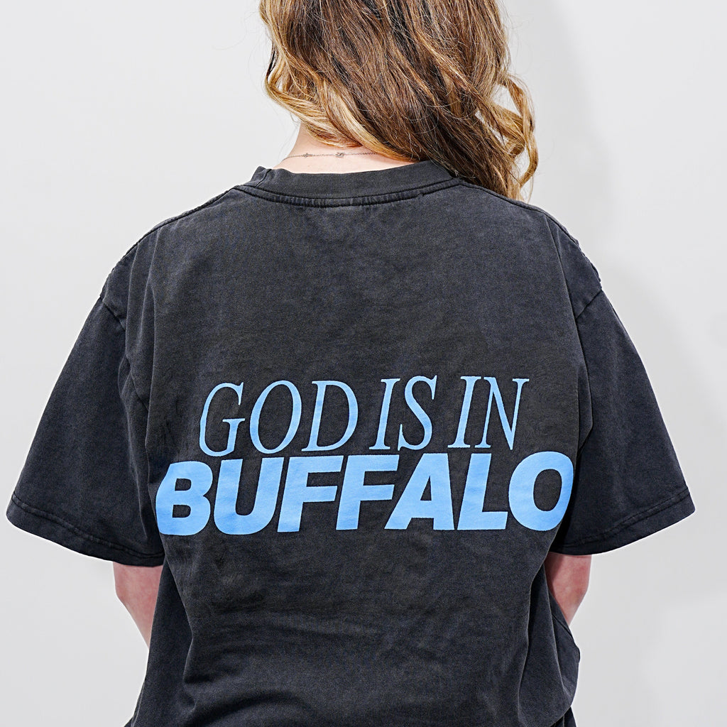 “God is in Buffalo” T-shirt